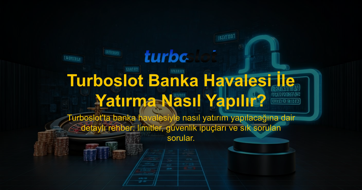 Turboslot Banka Havalesi İle Yatırma Nasıl Yapılır?